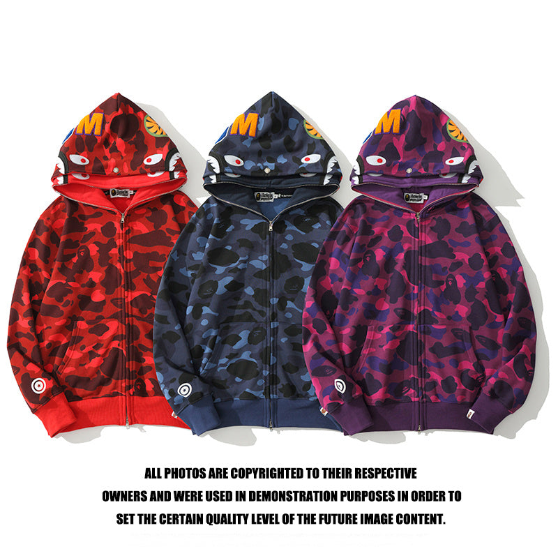 LuxluxHouse Bape double-layered hoodie