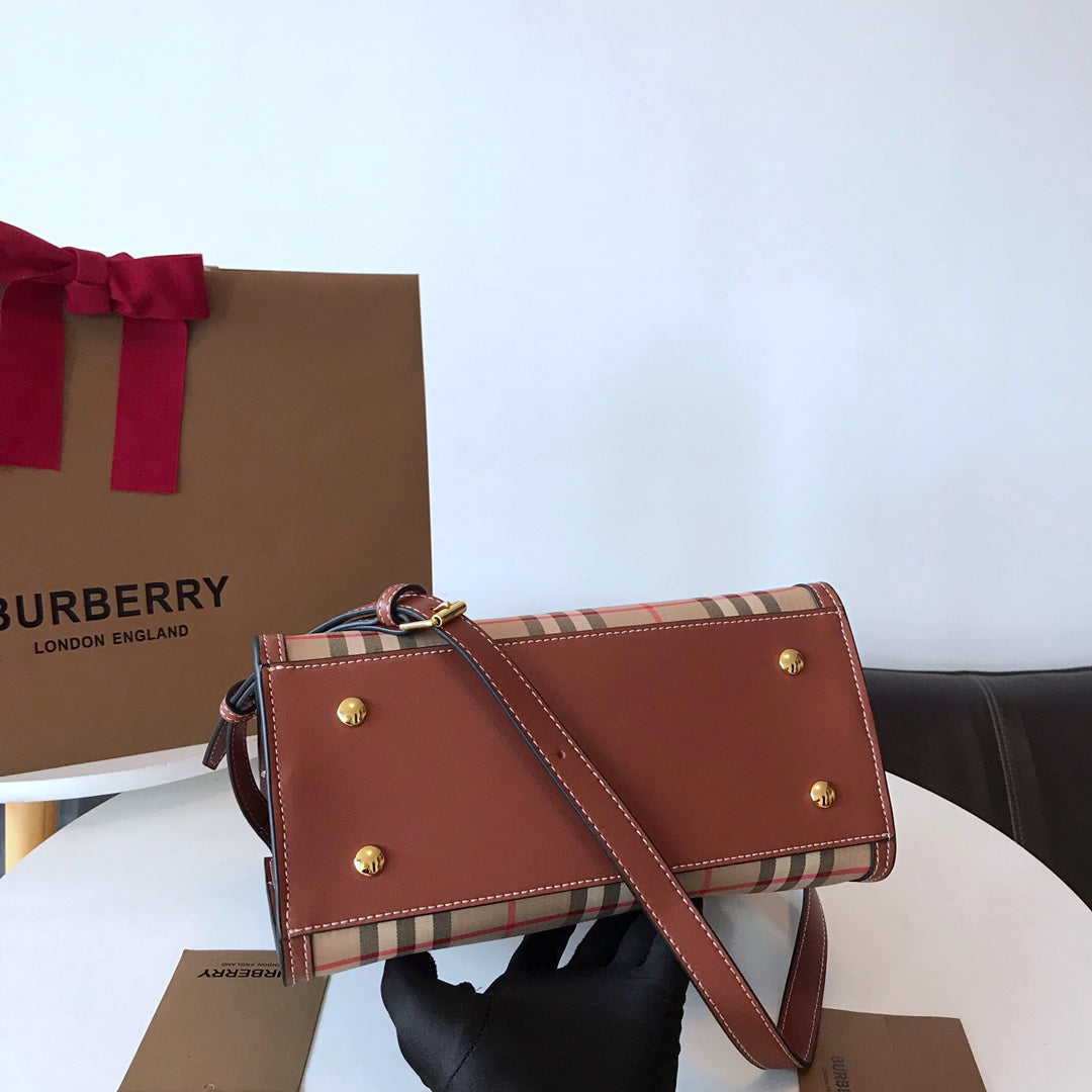 LuxluxHouse Great quality Burberry Top Bag 26*20*13.5cm Free shipping