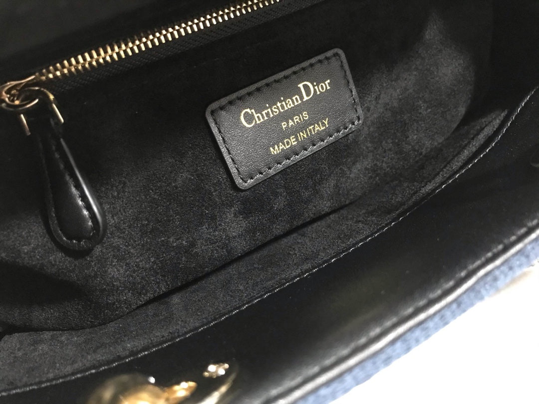 Free shipping LuxluxHouse Dior Top Bag 24*20*11cm