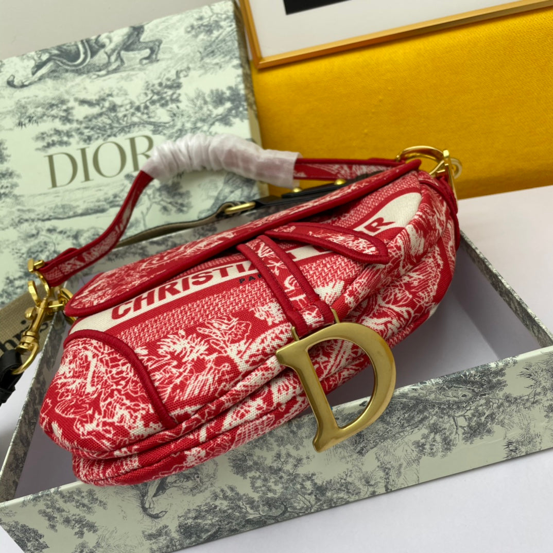 Free shipping LuxluxHouse Dior Top Bag 24*6*18cm