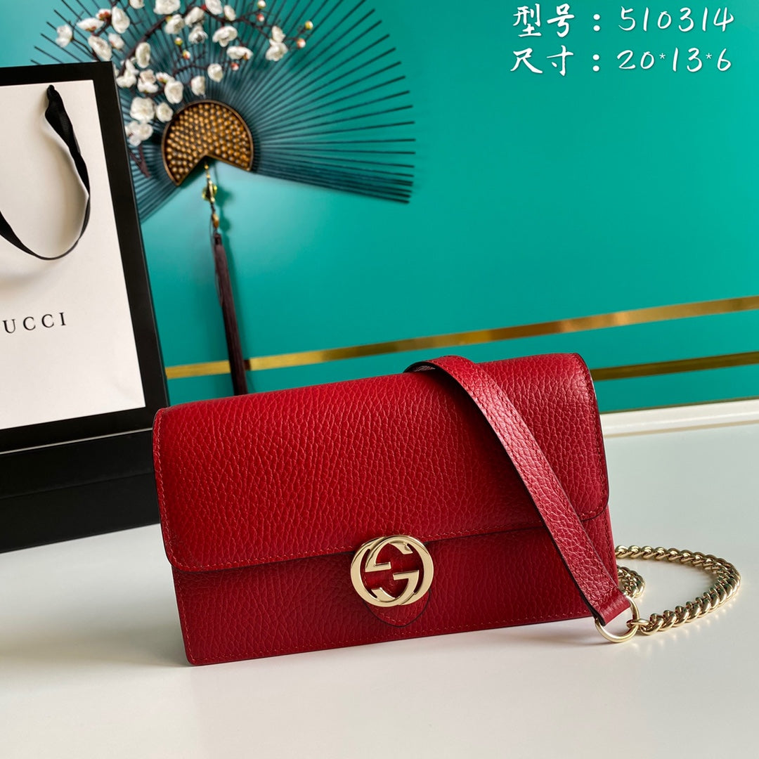 LuxluxHouse Great quality Gucci Bag Top Quality 20*13*6CM Free shipping