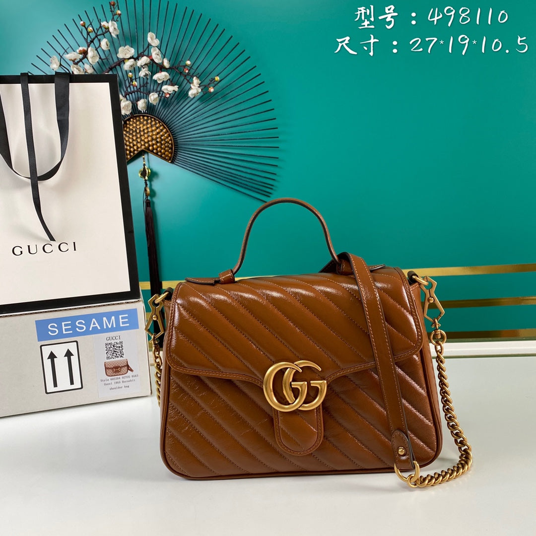 LuxluxHouse Great quality Gucci Bag Top Quality 27*19*10.5cm Free shipping