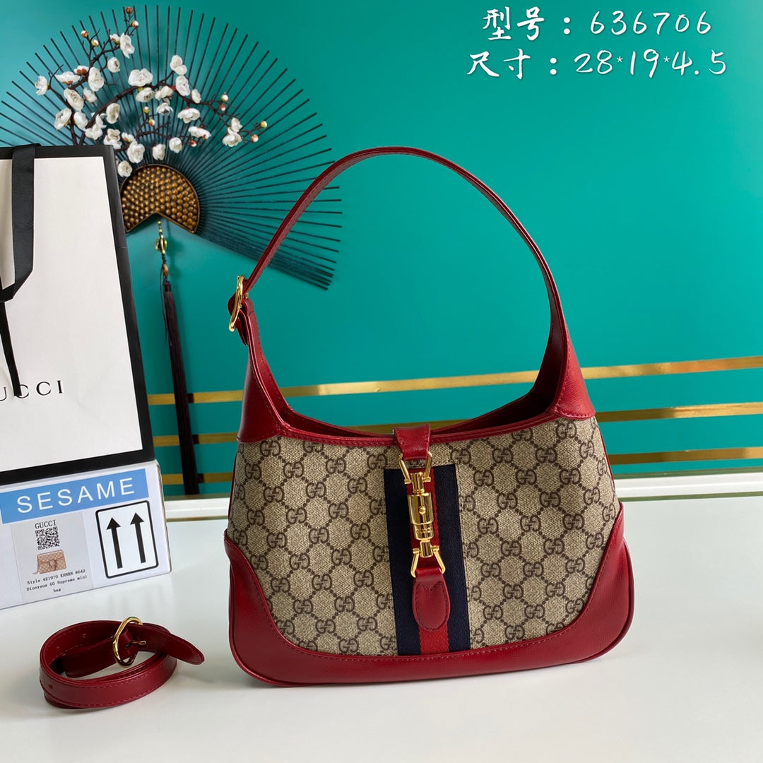 LuxluxHouse Great quality Gucci Bag Top Quality 28*19*4.5cm Free shipping