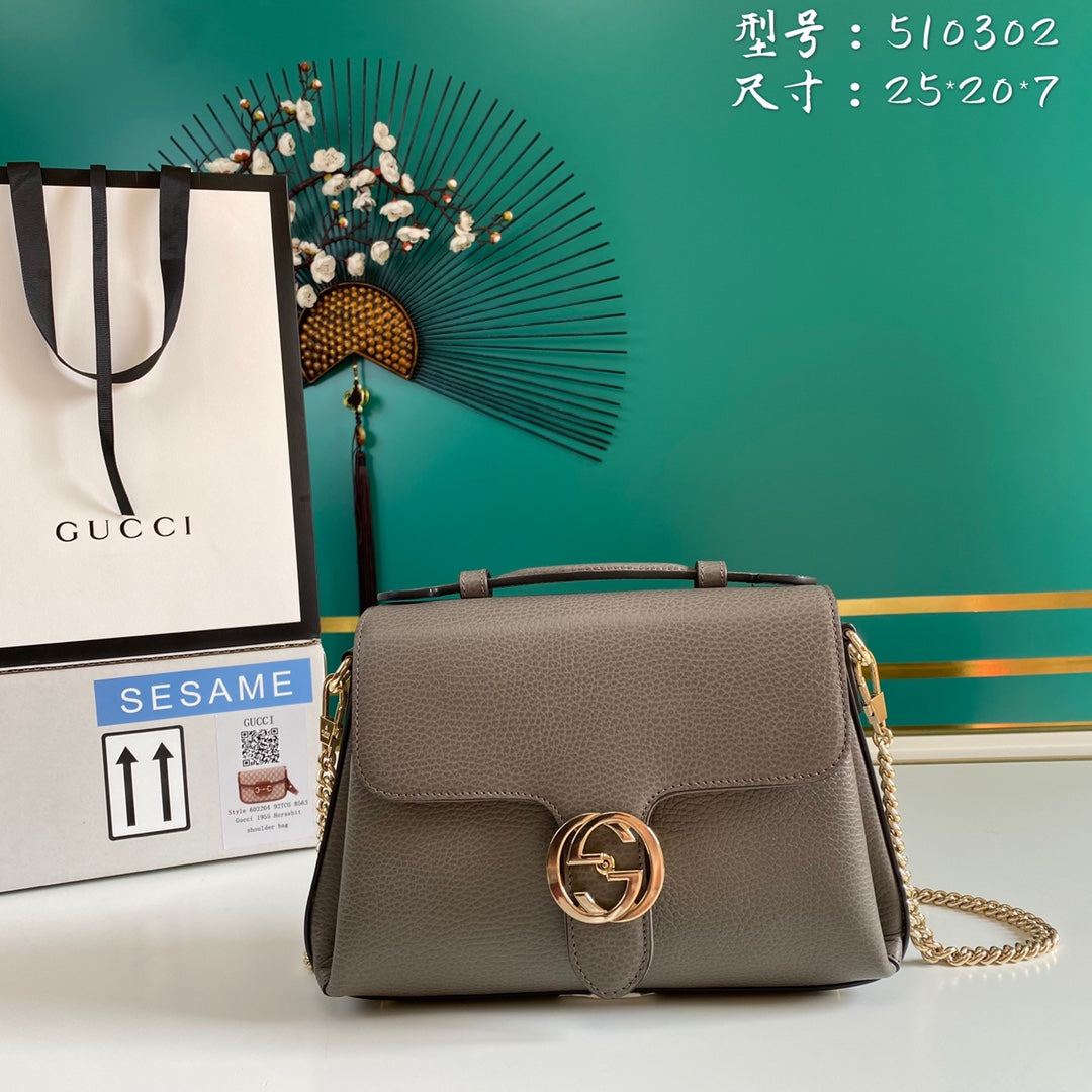 LuxluxHouse Great quality Gucci Bag Top Quality 25*20*7cm Free shipping