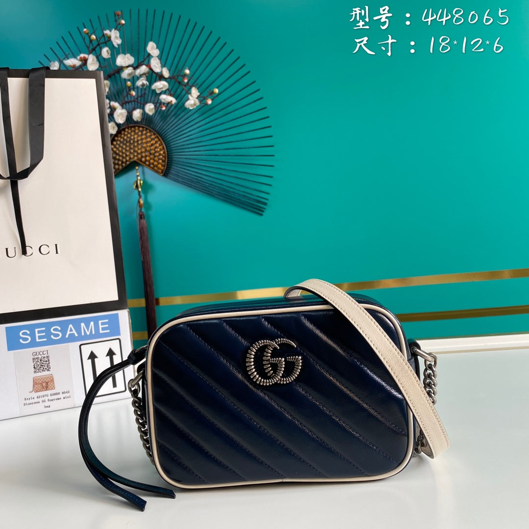 LuxluxHouse Great quality Gucci Bag Top Quality 18*12*6cm Free shipping