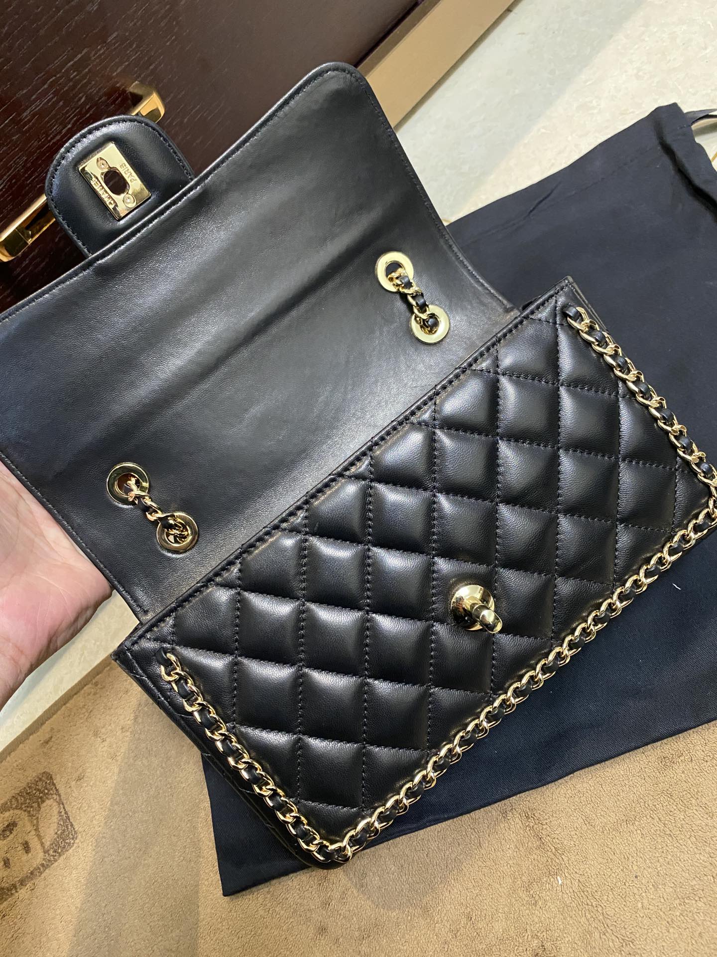 LuxluxHouse Great quality Chanel Bag Top Quality 23*14*7cm Free shipping