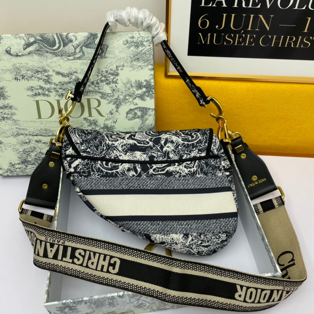 Free shipping LuxluxHouse Dior Top Bag 24*6*18cm