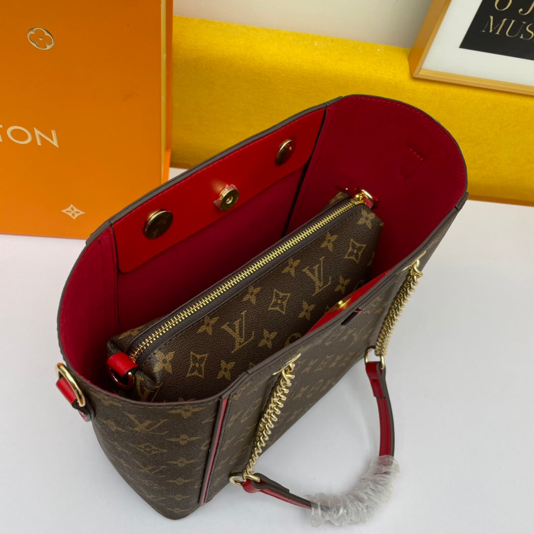 LuxluxHouse Great quality Louis Vuitton Top Bag 28*24*12cm Free shipping