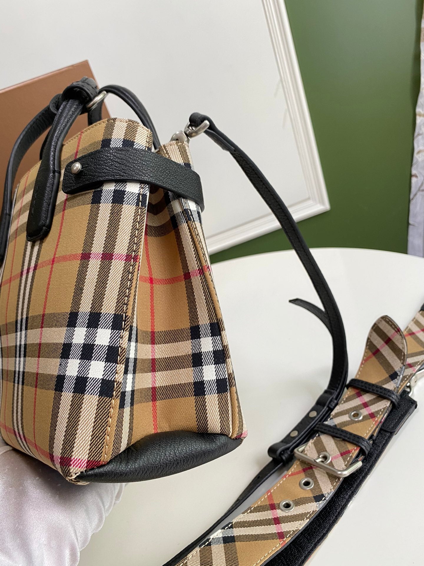 LuxluxHouse Great quality Burberry Bag Top Quality 25*12*19cm Free shipping