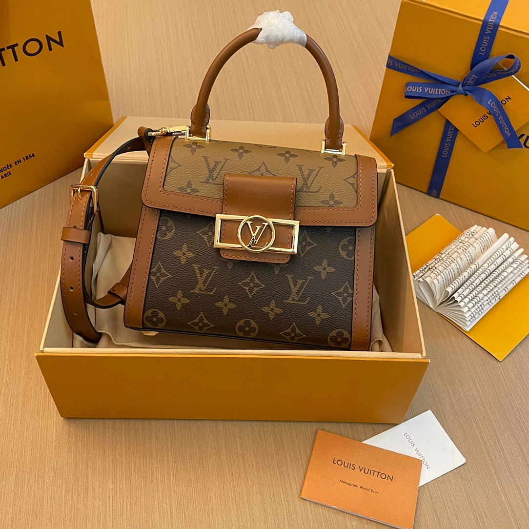 women Louis Vuitton Top Bag M46751 (LuxluxHouse)