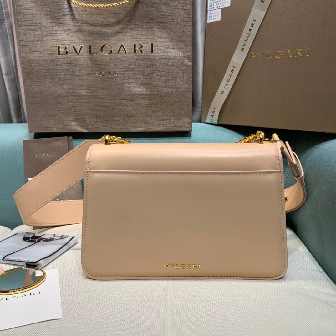 LuxluxHouse Great quality Bvlgari Top Bag 25×14.5×9cm Free shipping