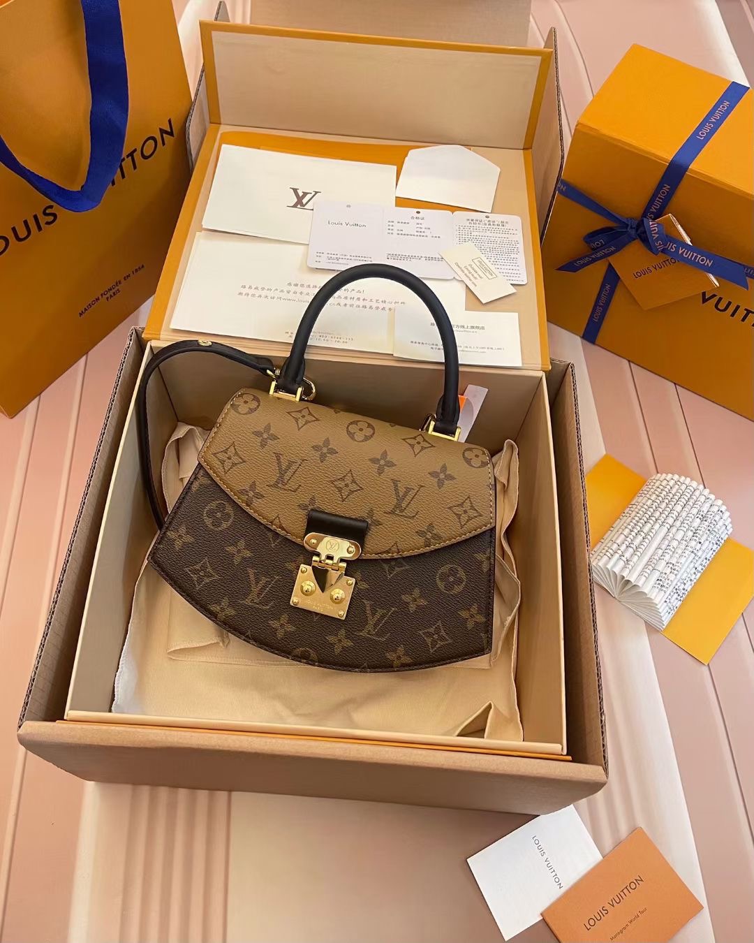 Louis Vuitton Top Bag (LuxluxHouse)