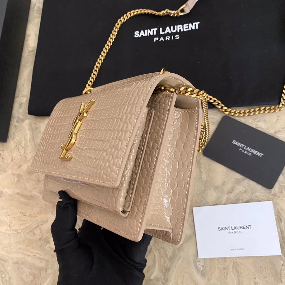 LuxluxHouse Great quality YSL Top Bag 19*14*5.4cm Free shipping