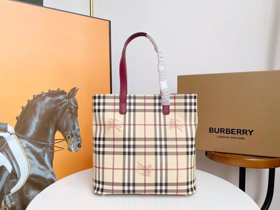 LuxluxHouse Great quality Burberry Bag Top Quality 28*26*16cm Free shipping