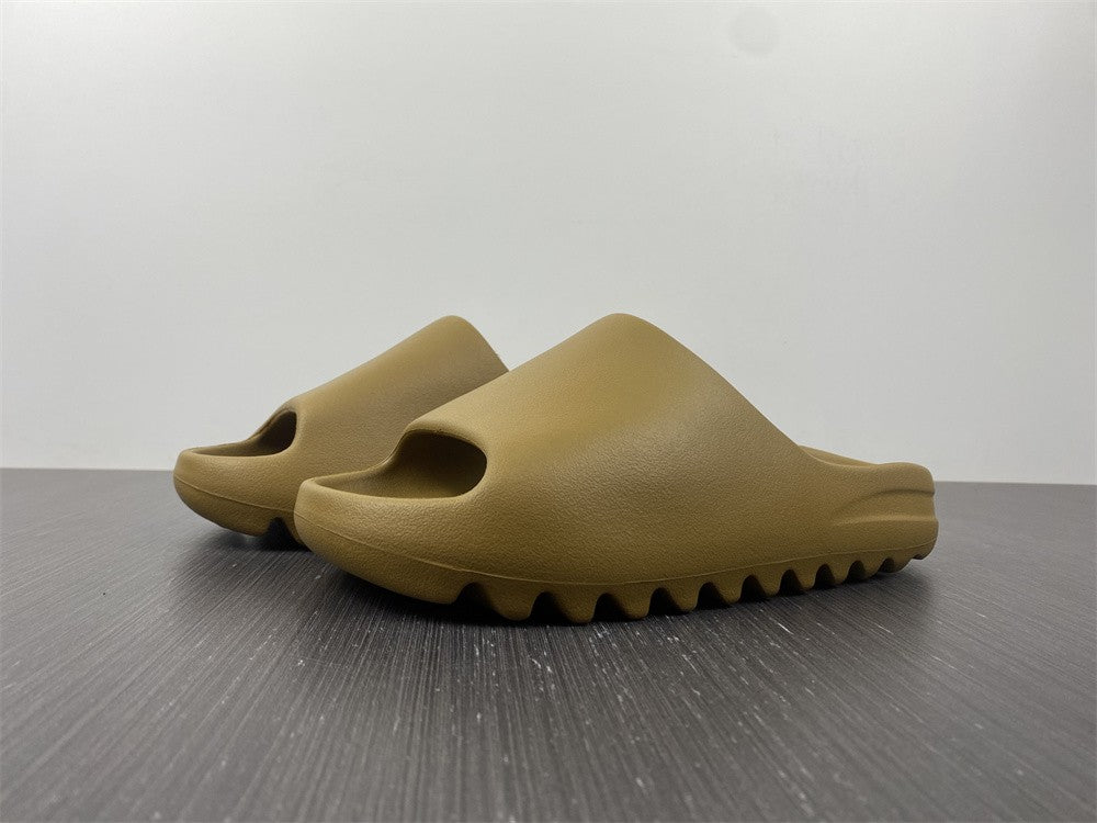 LuxluxHouse Great quality LuxluxHouse Great quality Yeezy Slide Ochre GW1931 Free shipping