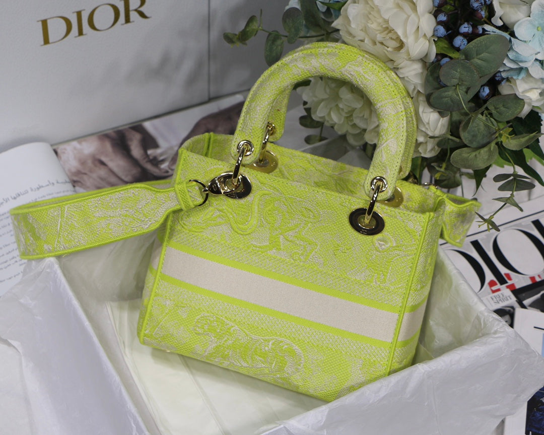 Free shipping LuxluxHouse Dior Top Bag 24*11*20cm