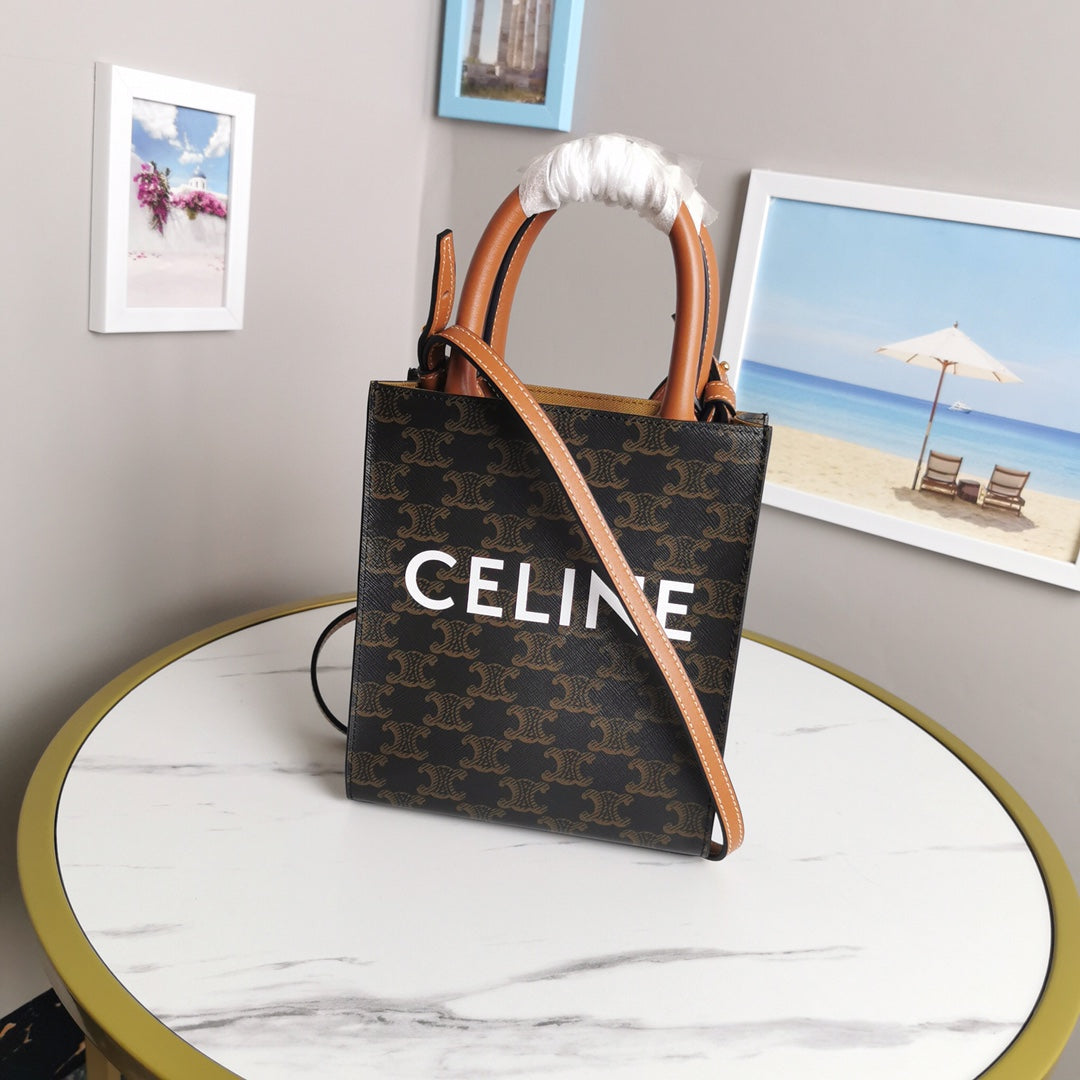 LuxluxHouse Great quality Celine Top Bag 17*21*4cm Free shipping