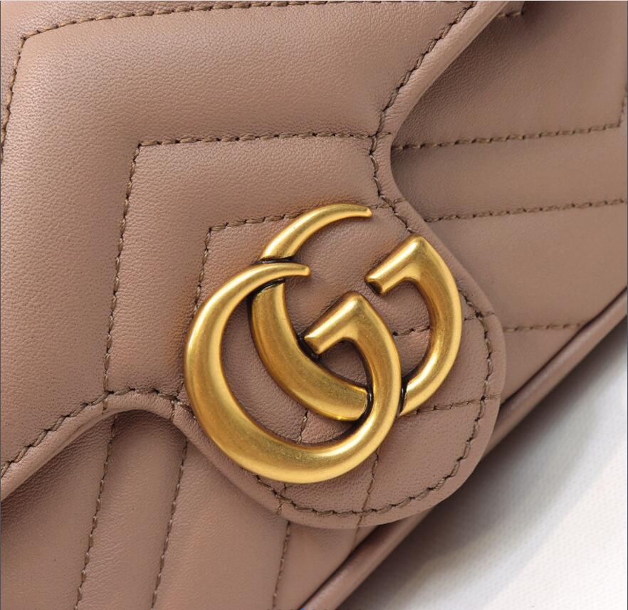 LuxluxHouse Great quality Gucci Top Bag 16.5*10.2*5.1cm Free shipping