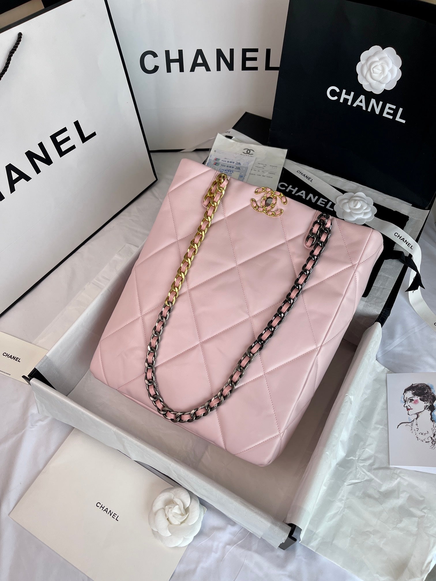 LuxluxHouse Great quality Chanel Top Bag 30*37*10CM Free shipping