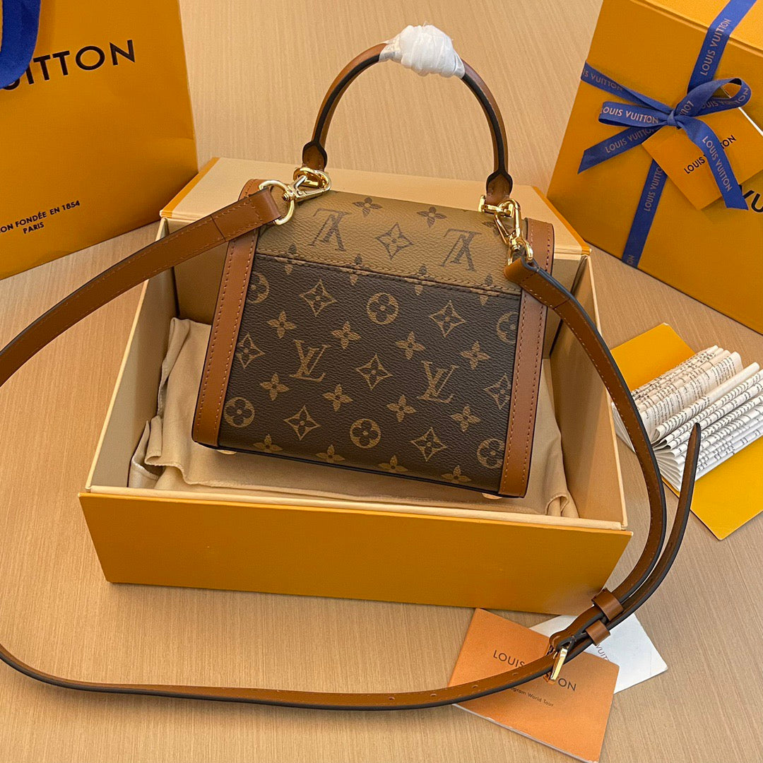 women Louis Vuitton Top Bag M46751 (LuxluxHouse)