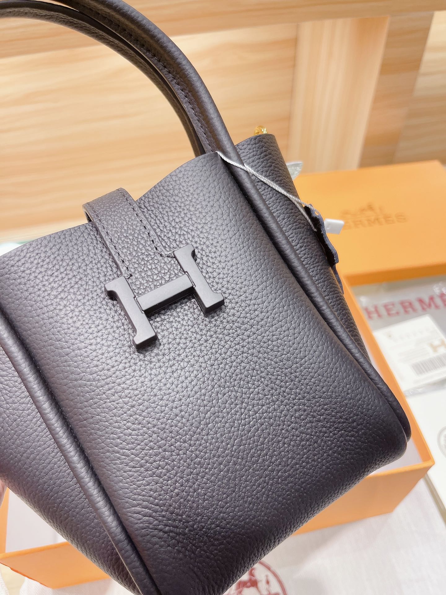 LuxluxHouse Great quality Hermes Top Bag 15*18cm Free shipping