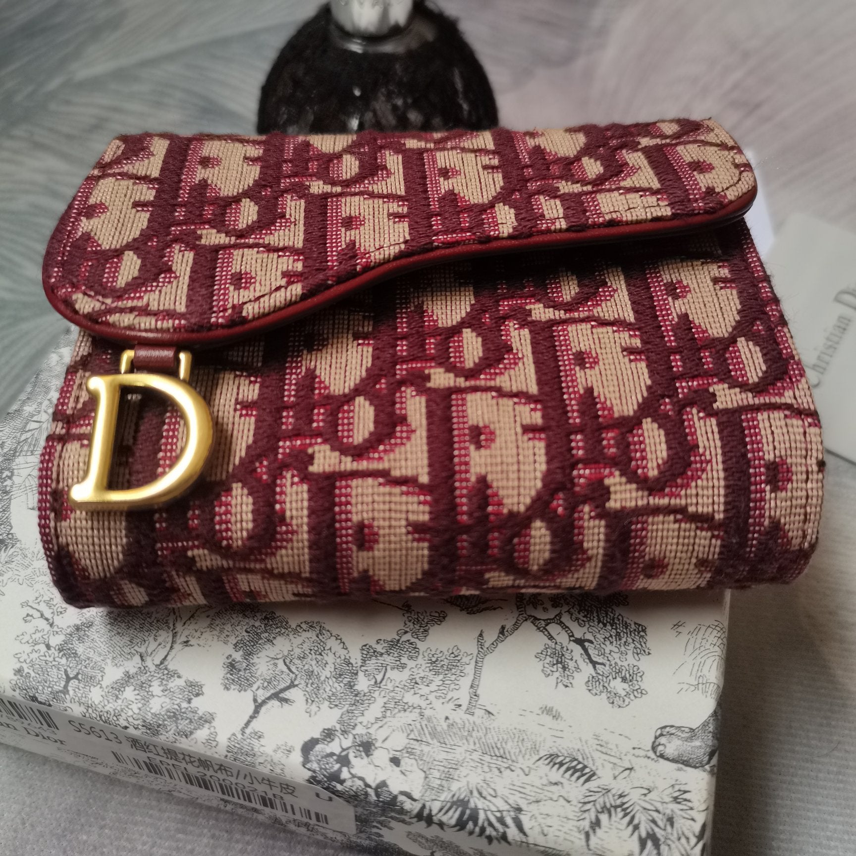 Free shipping LuxluxHouse Dior Top Bag 11*8.5*3CM