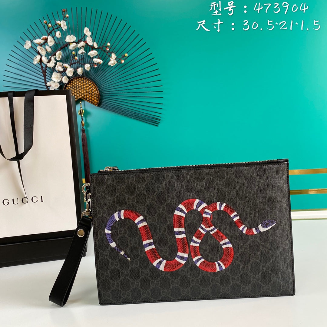 LuxluxHouse Great quality Gucci Bag Top Quality 30.5*21*1.5CM Free shipping