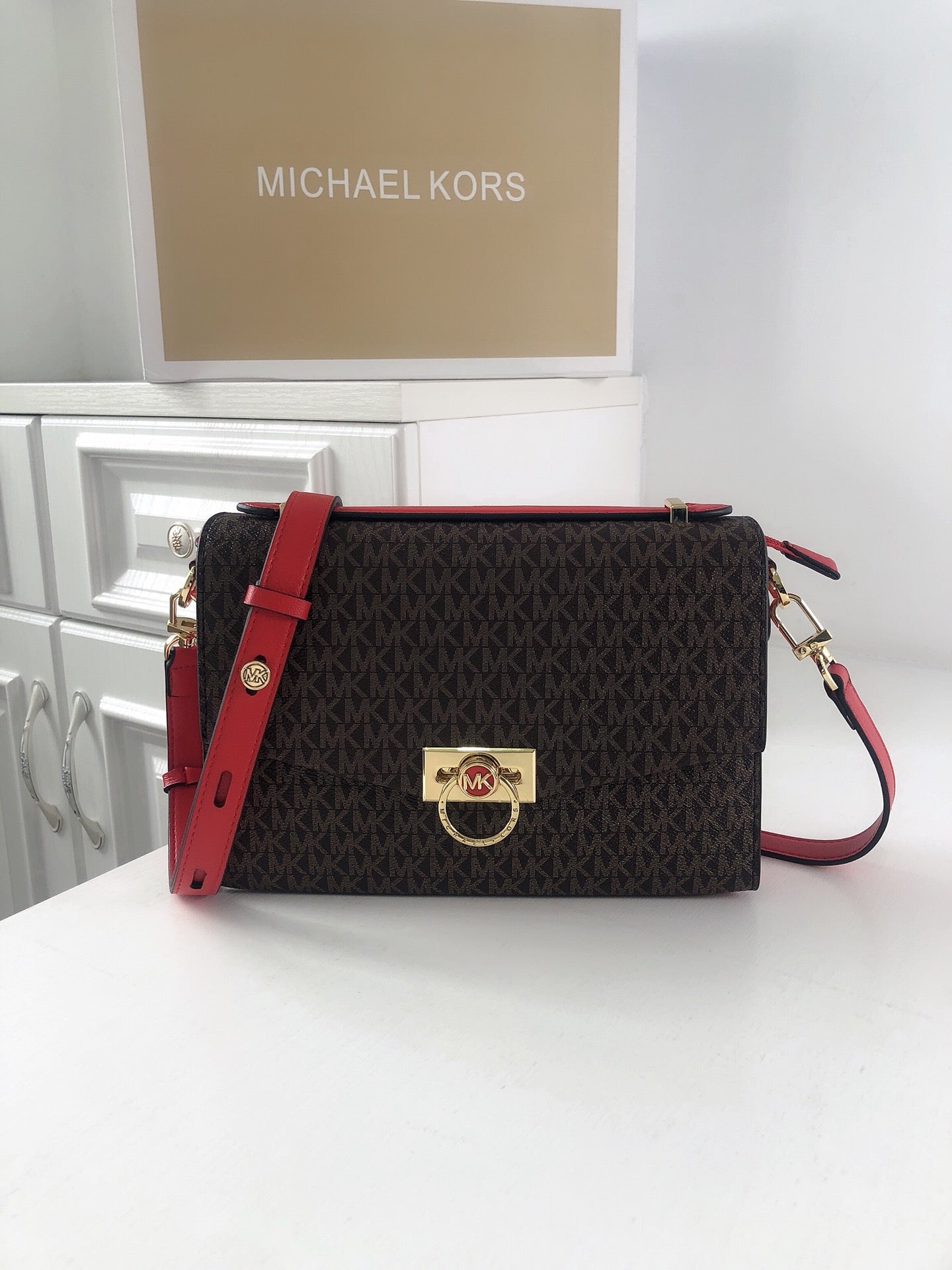 LuxluxHouse Great quality Michael Kors Bag Top Quality 25*18*8.5cm Free shipping