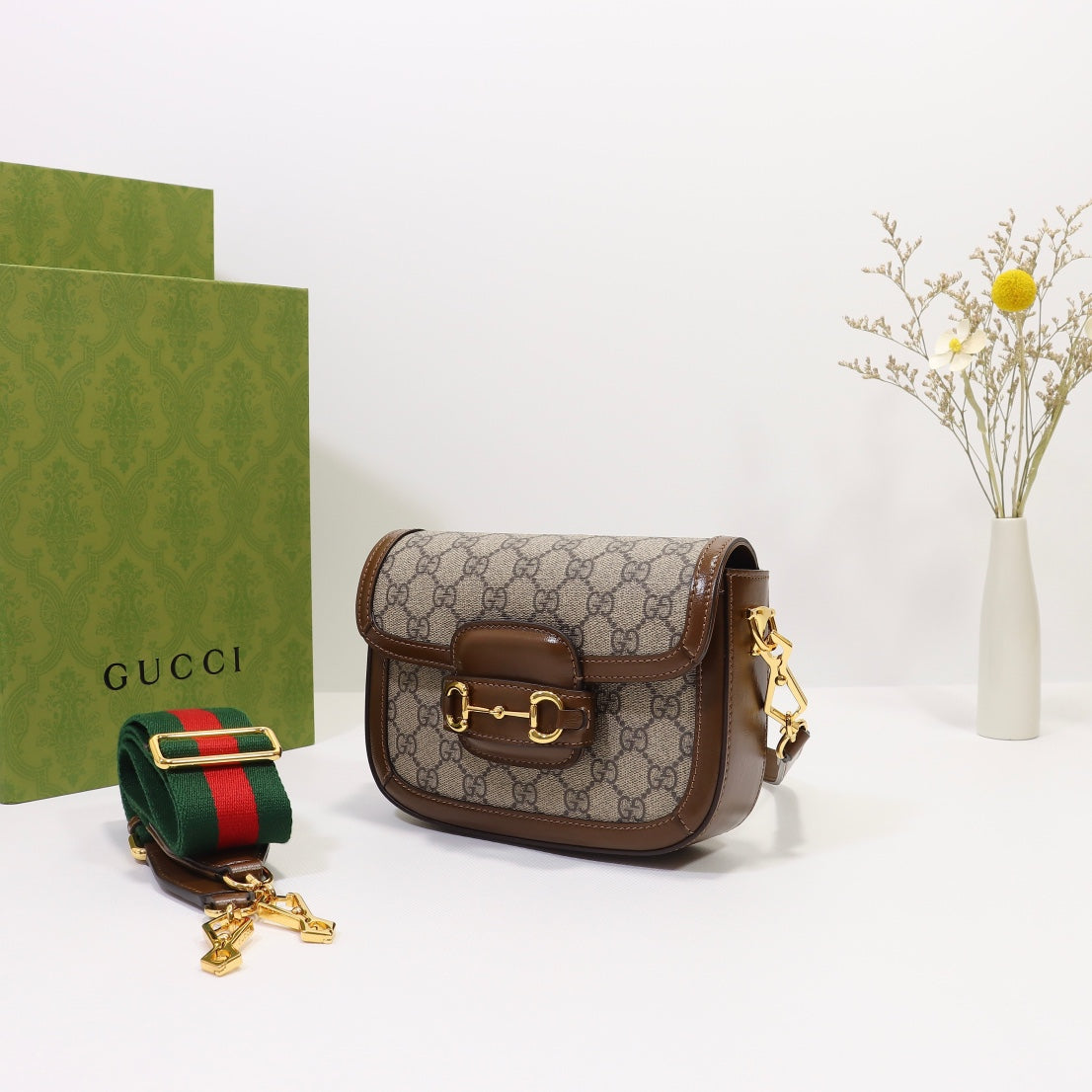 LuxluxHouse Great quality Gucci Top Bag 20.5*14.5*5cm Free shipping