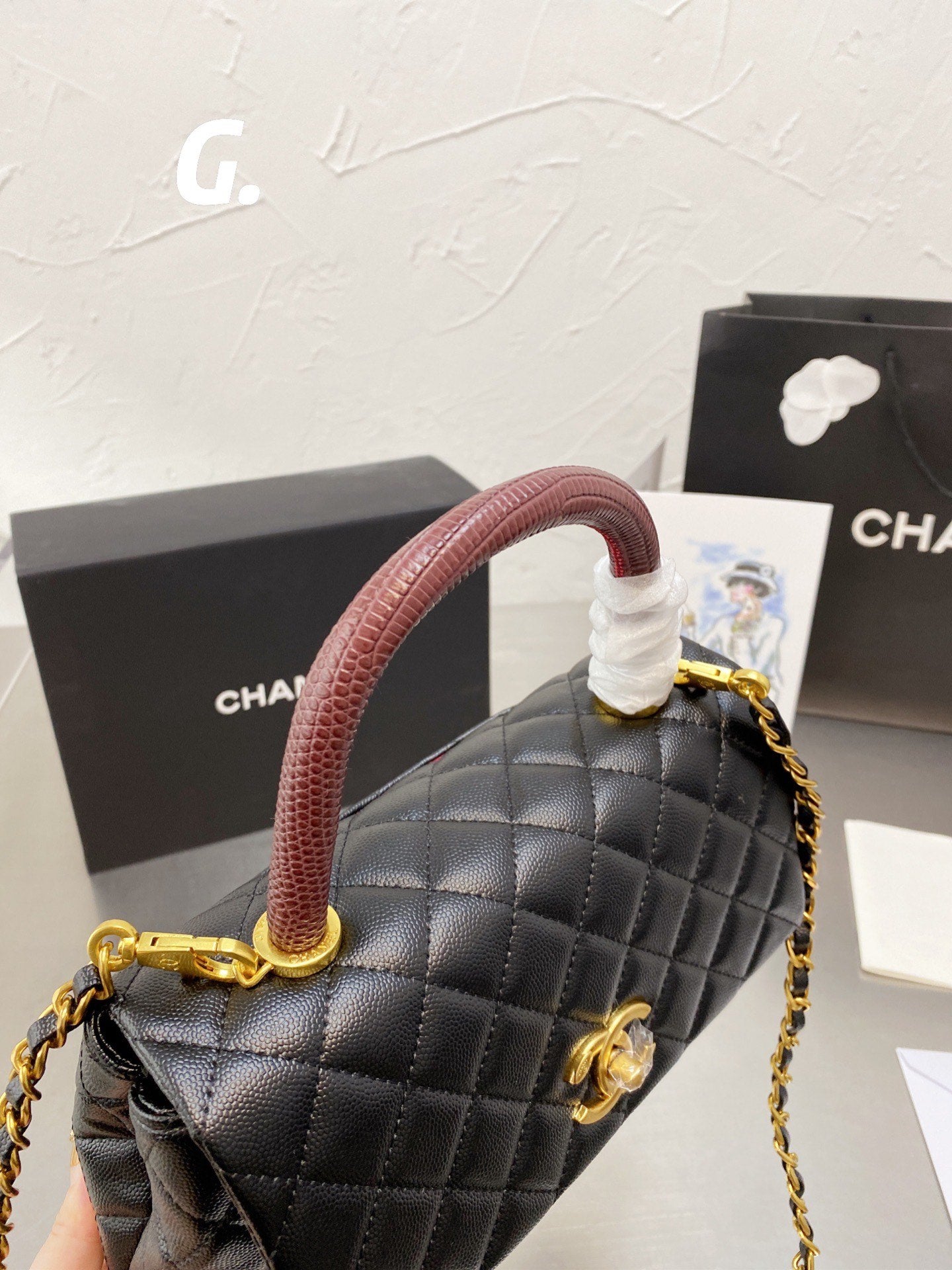 LuxluxHouse Great quality Chanel Top Bag 24*13cm Free shipping