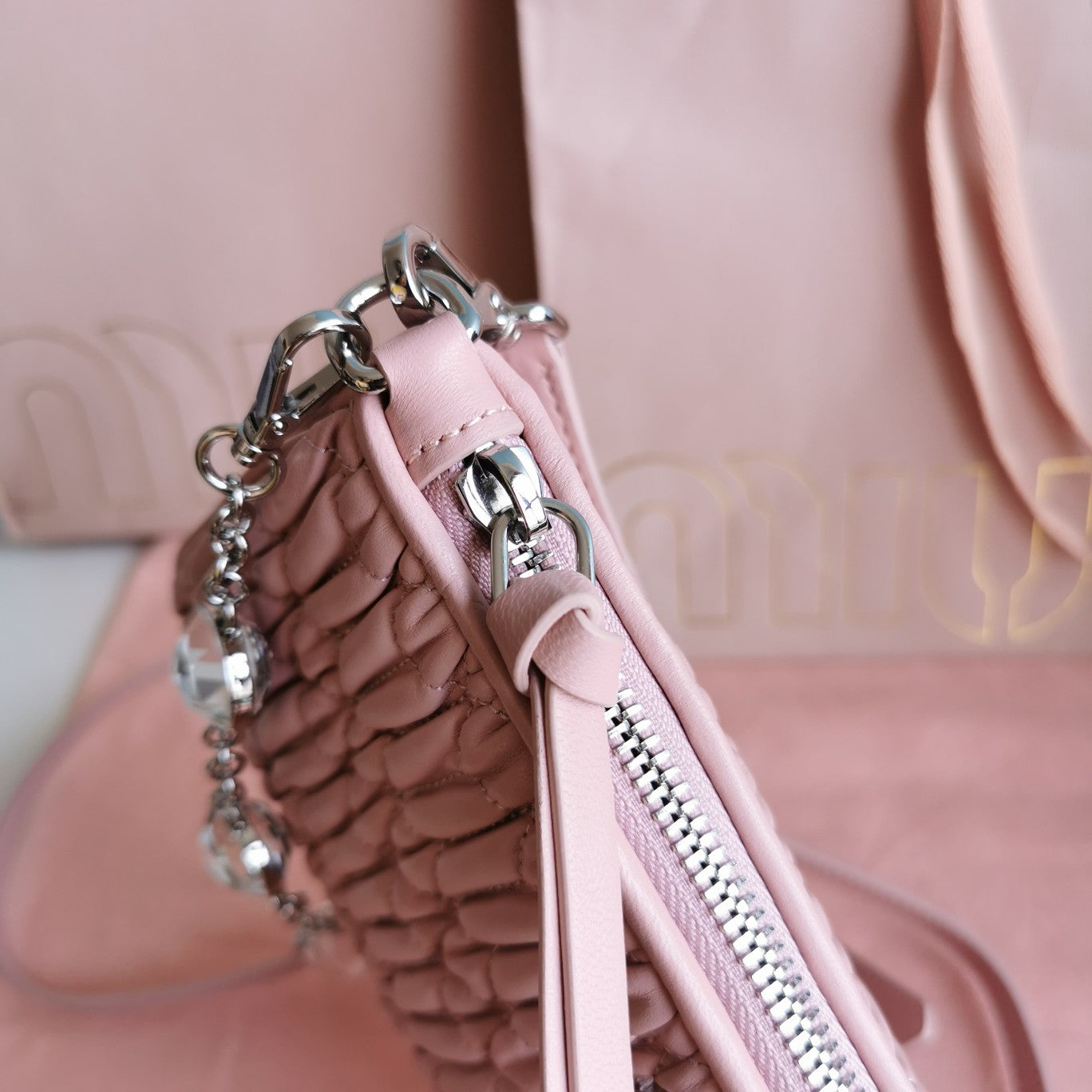 LuxluxHouse Great quality Miu Miu Bag Top Quality 24*12.5*4CM Free shipping