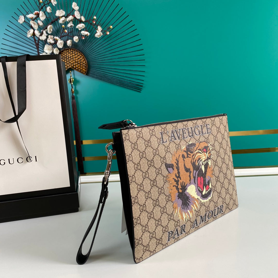 LuxluxHouse Great quality Gucci Bag Top Quality 30.5*21*1.5CM Free shipping