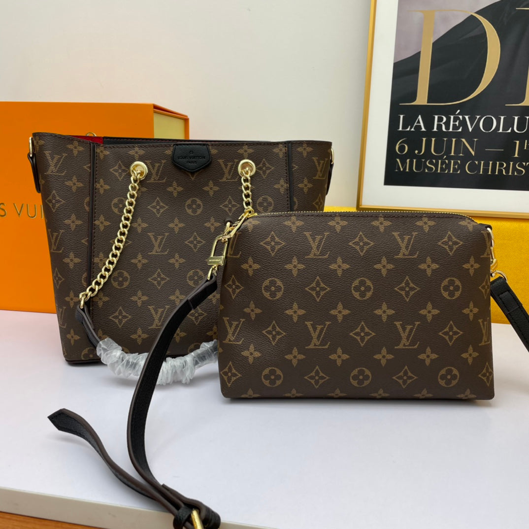 LuxluxHouse Great quality Louis Vuitton Top Bag 28*24*12cm Free shipping