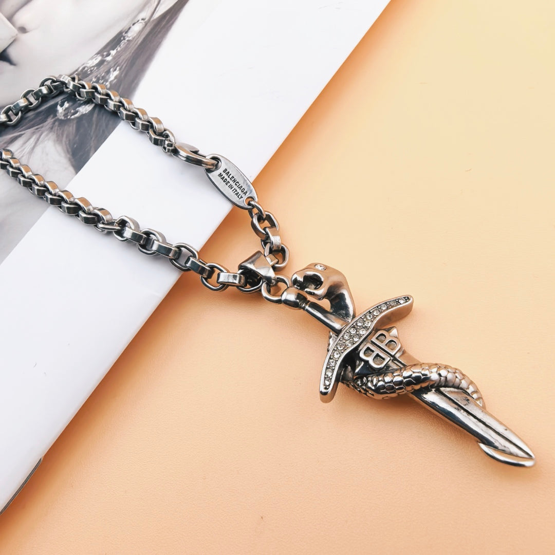 LuxluxHouse Best Quality Accessories Necklace Balenciaga