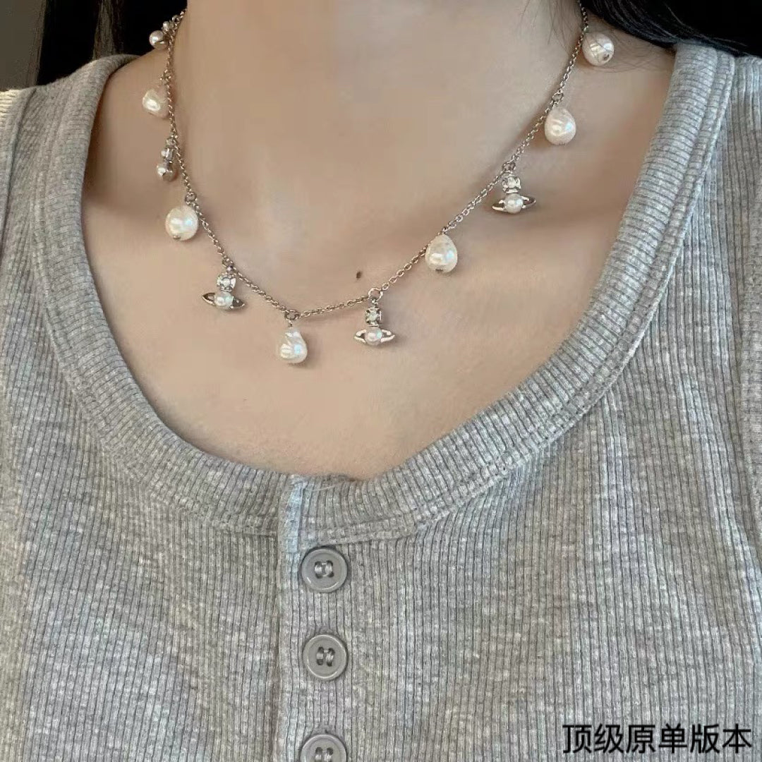 LuxluxHouse Best Quality Accessories Bracelet Vivienne Westwood Necklace