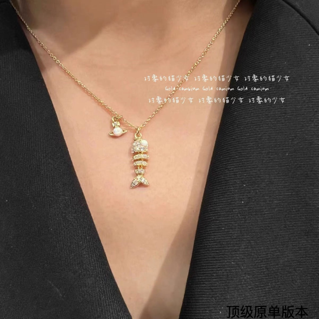 LuxluxHouse Best Quality Accessories Vivienne Westwood Necklace