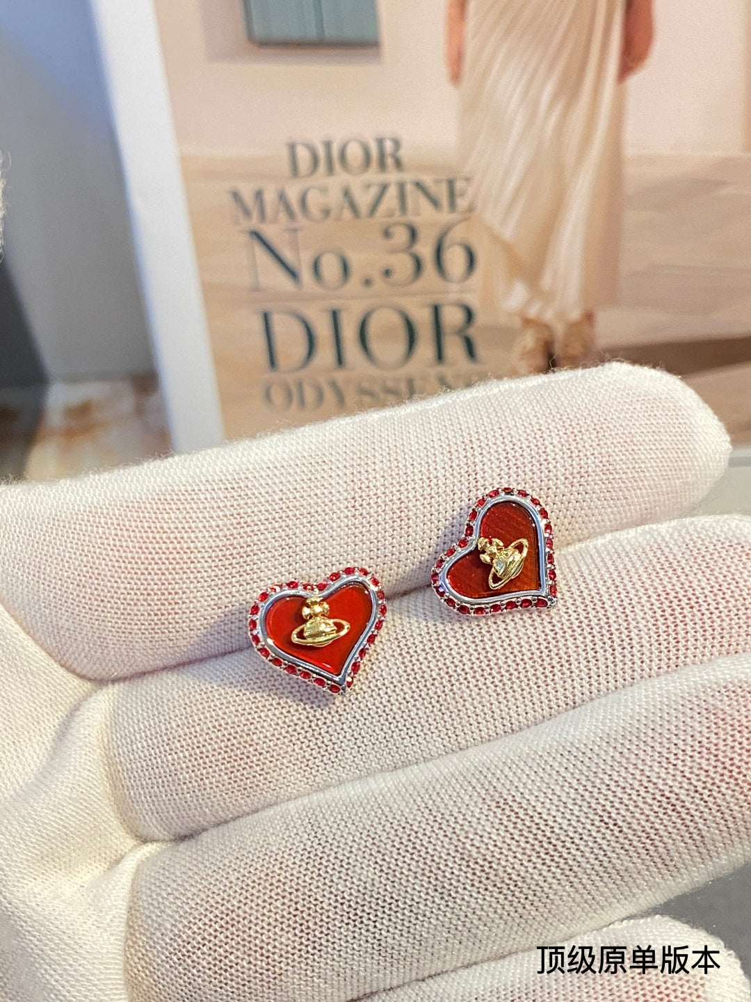 LuxluxHouse Best Quality Accessories Earrings Vivienne Westwood