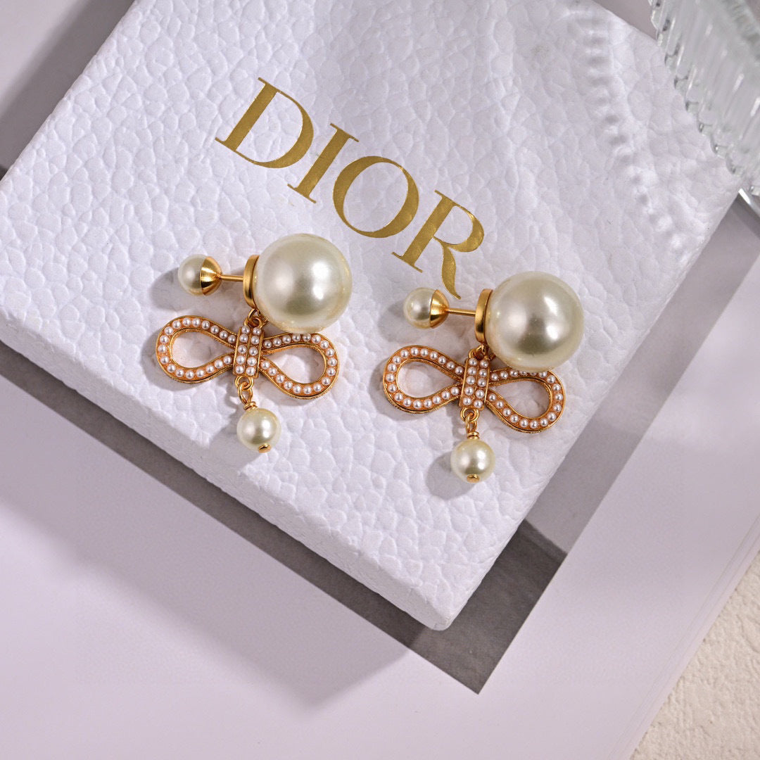 LuxluxHouse Best Quality Accessories Earrings Necklace Earrings Dior