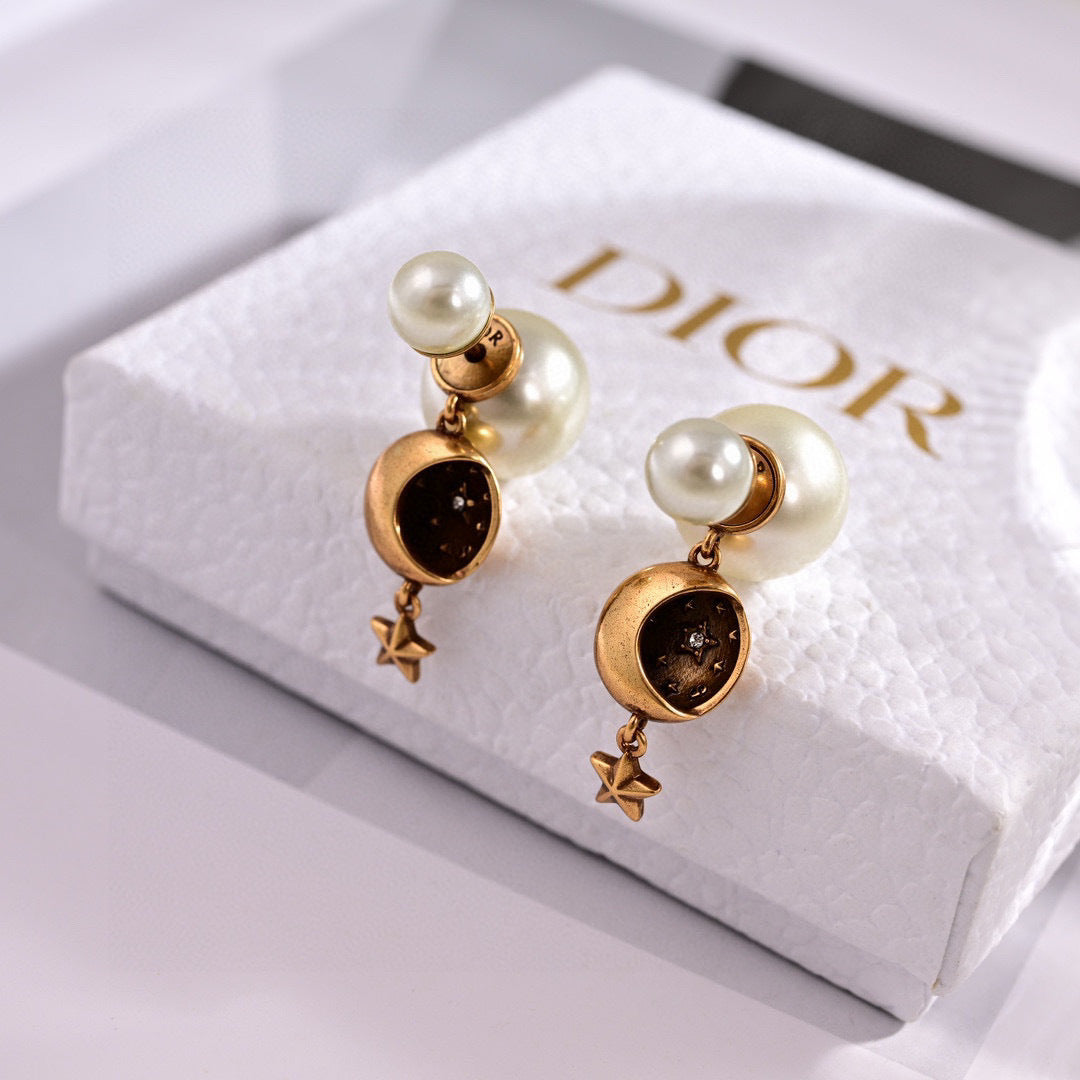 LuxluxHouse Best Quality Accessories Necklace Earrings Dior