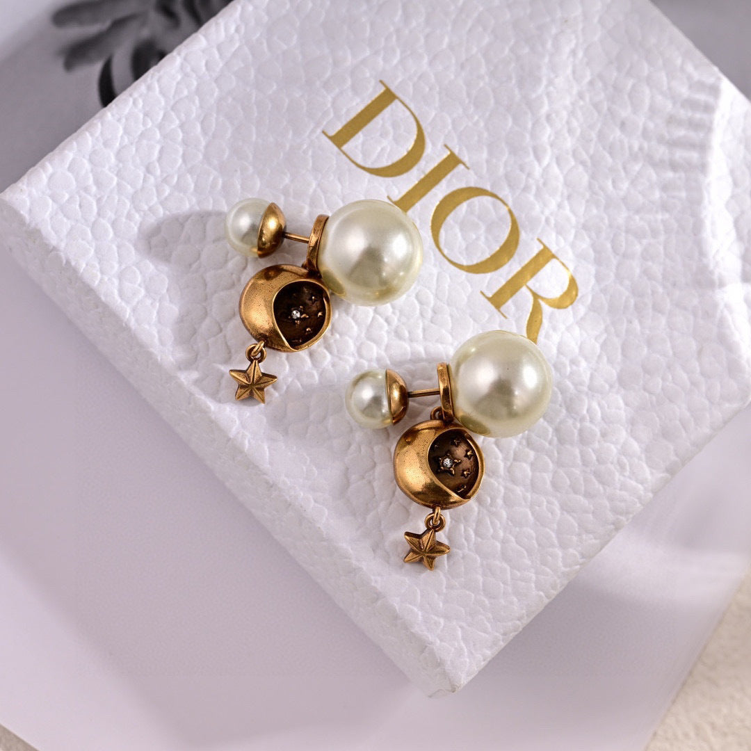 LuxluxHouse Best Quality Accessories Necklace Earrings Dior