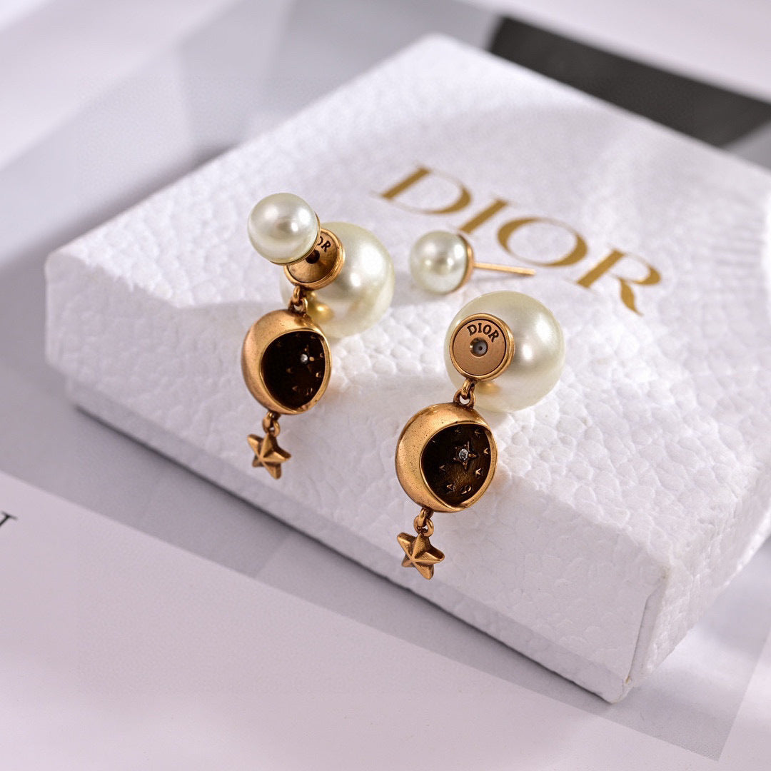 LuxluxHouse Best Quality Accessories Necklace Earrings Dior