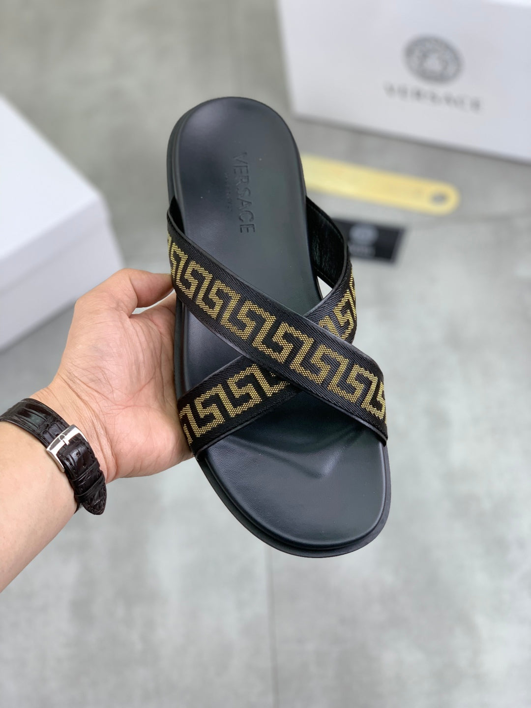 LuxluxHouse Best Quality Sandals Versace