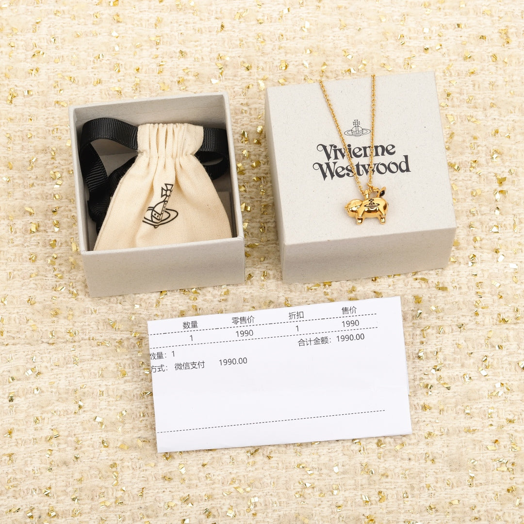 LuxluxHouse Best Quality Accessories Vivienne Westwood Necklace
