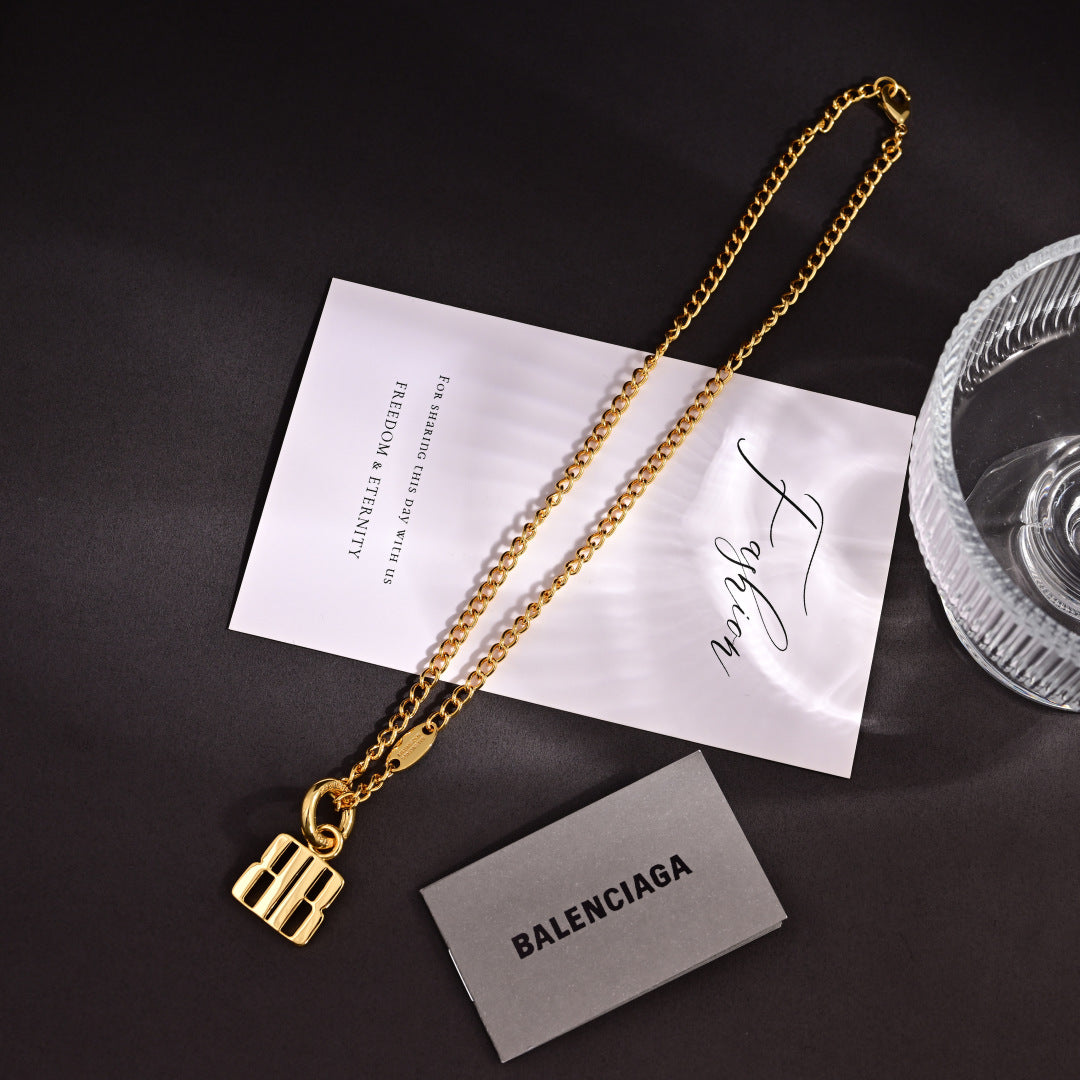 LuxluxHouse Best Quality Accessories Necklace Balenciaga