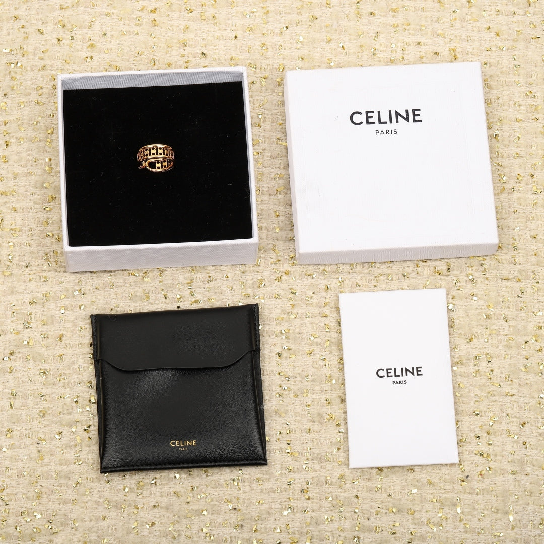 LuxluxHouse Best Quality Accessories Ring Celine