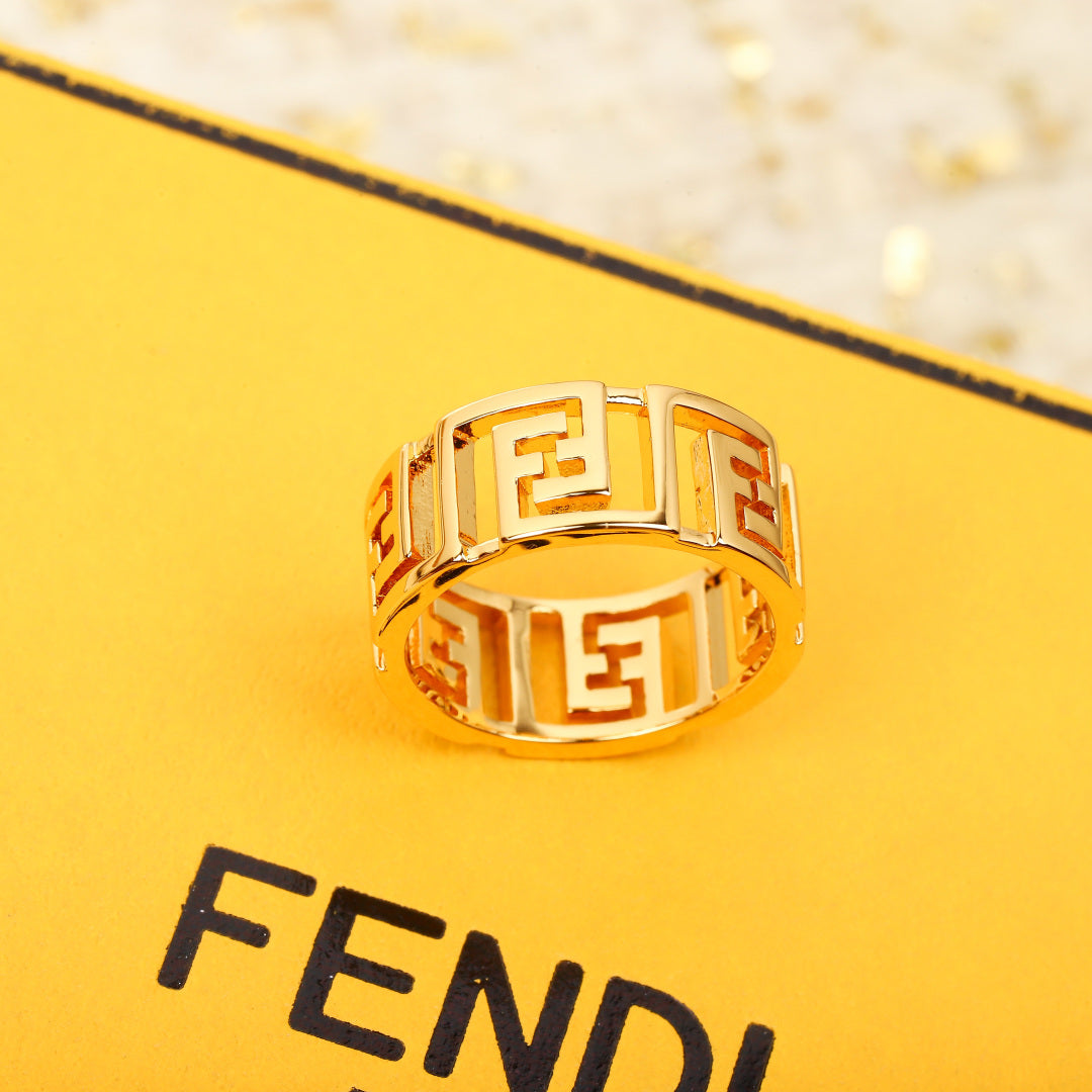 LuxluxHouse Best Quality Accessories Ring Fendi