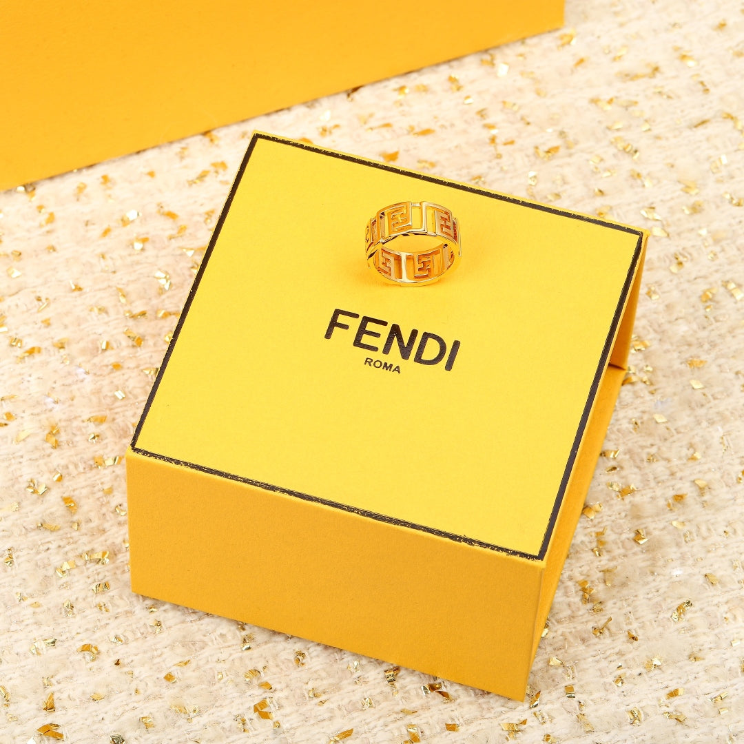 LuxluxHouse Best Quality Accessories Ring Fendi