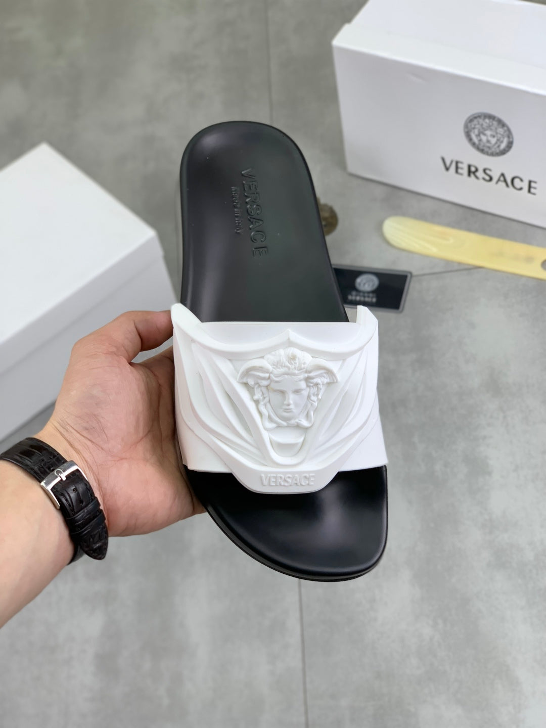 LuxluxHouse Best Quality Sandals Versace