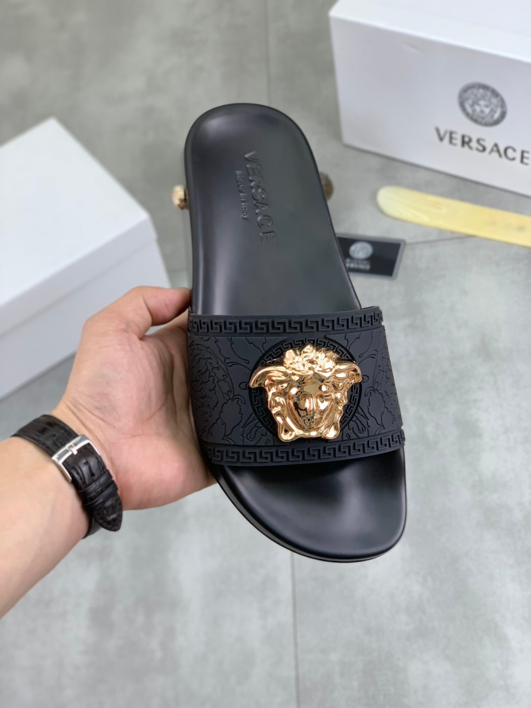 LuxluxHouse Best Quality Sandals Versace