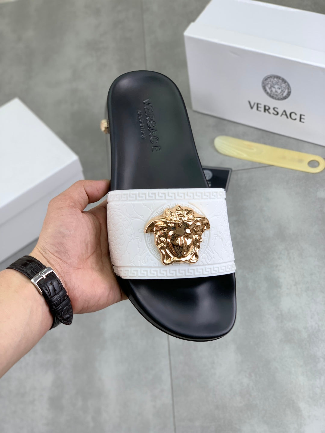 LuxluxHouse Best Quality Sandals Versace